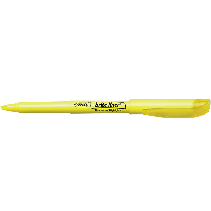 Marcatexto Bic Brite Liner Amarillo Neon