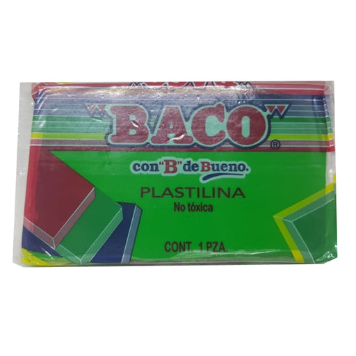 Plastilina Baco Colores Fluorescentes 10 Piezas