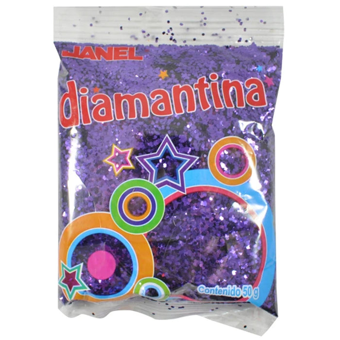 Diamantina Fina Morado Obispo 50 g Janel