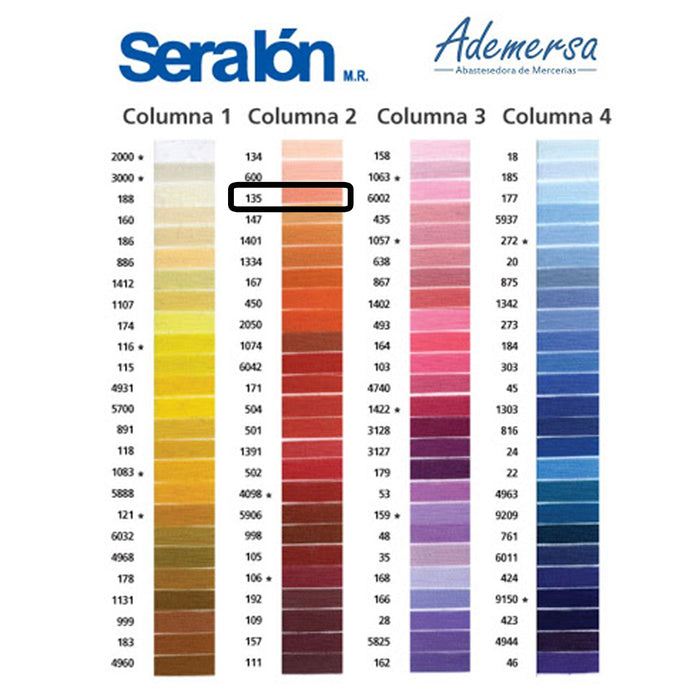 Hilo Para Coser 200 M 100 % Poliéster 3 Cabos Coats 135 Gama Rosa
