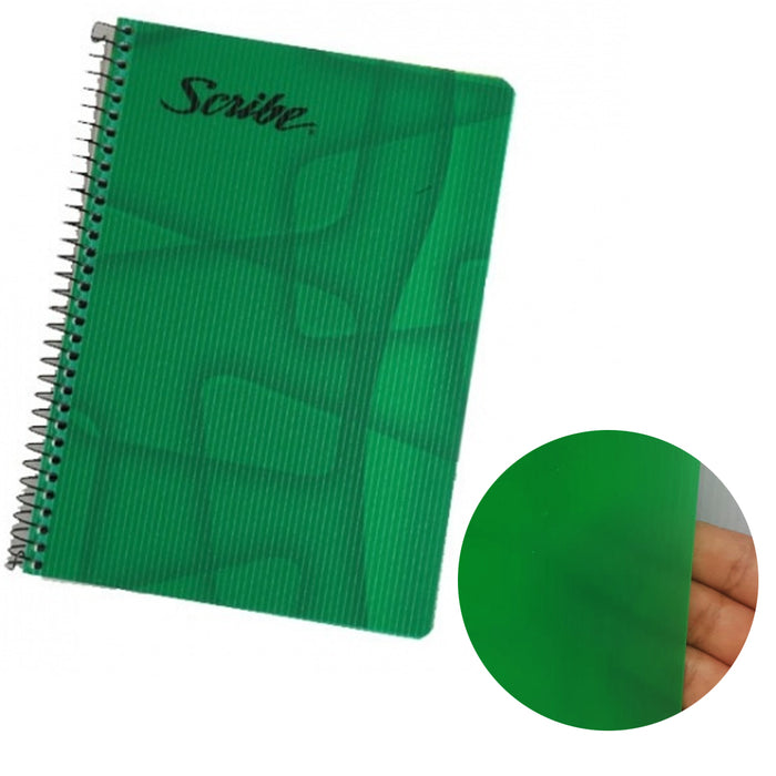 Cuaderno Blanco Frances Clásico Espiral 100 hojas Scribe