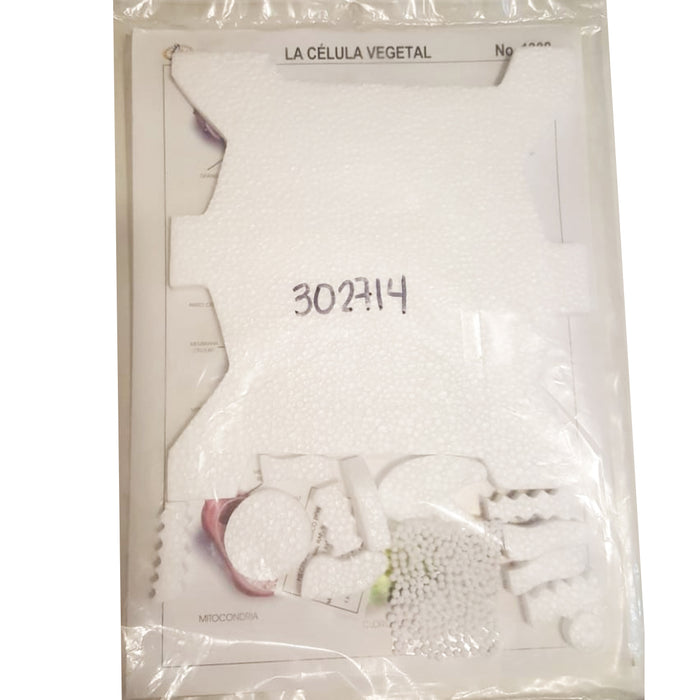 Celula Armable Vegetal Monografia y Piezas de Unicel