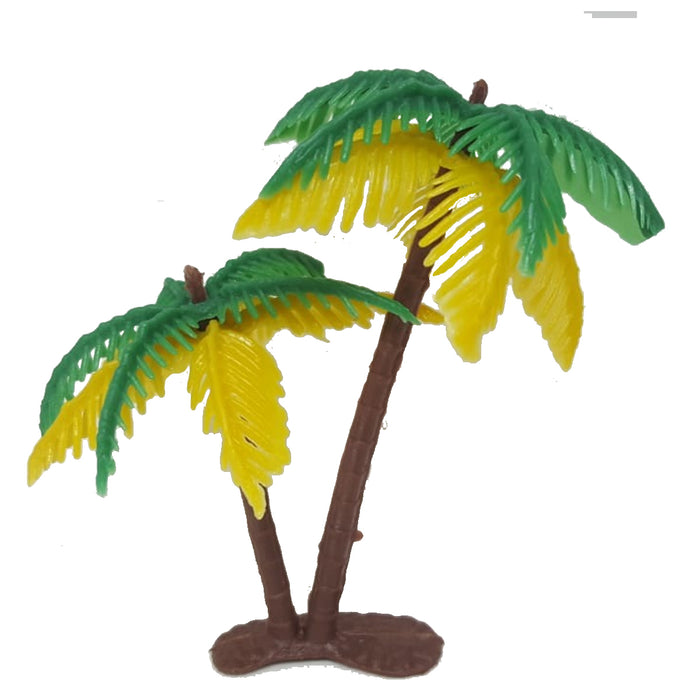 Palma Doble Plastico Para Maqueta