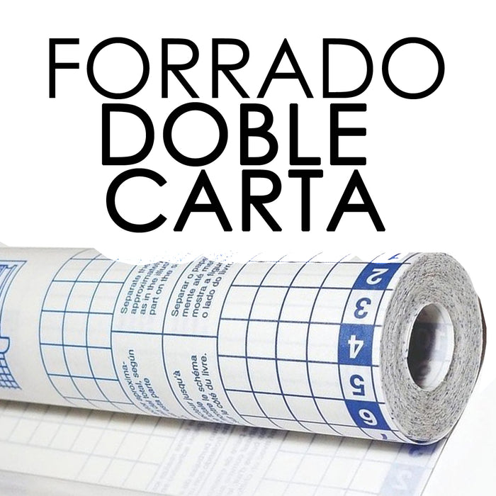 Servicio de Forrado Doble Carta con Contac $50 02/24