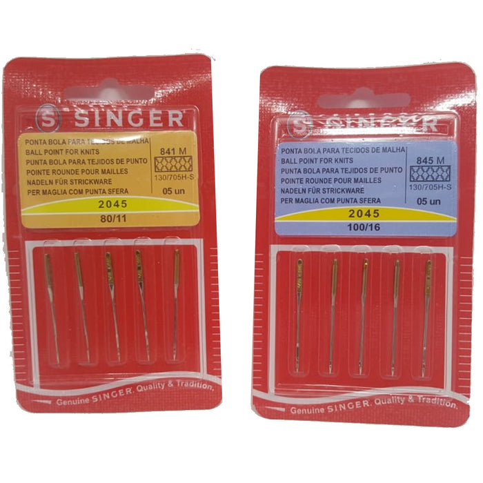 Aguja Para Maquina de Coser 5 piezas Singer 2045 90/14