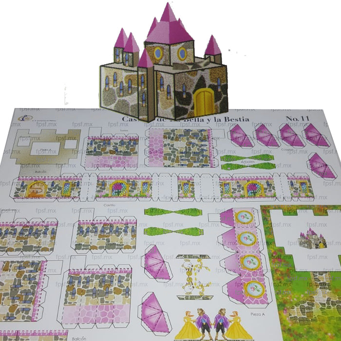Juego de Armar Castillo o Palacio para Armar Princesas Varios