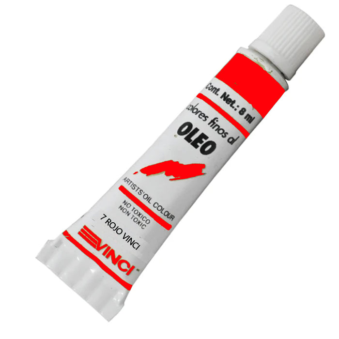 Oleo Fino Rojo #7 Tubo 8 ml Vinci