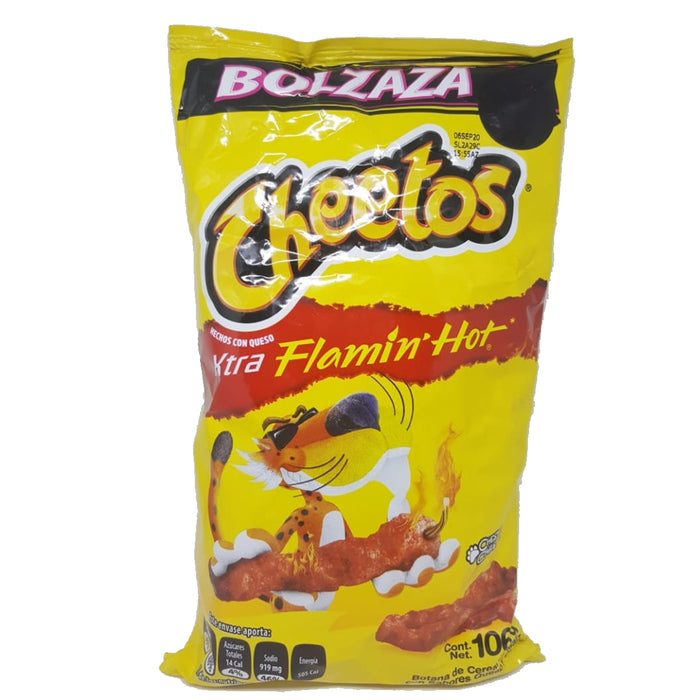 Cheetos Extra Flamin Hot 115 g Bolzaza Sabritas