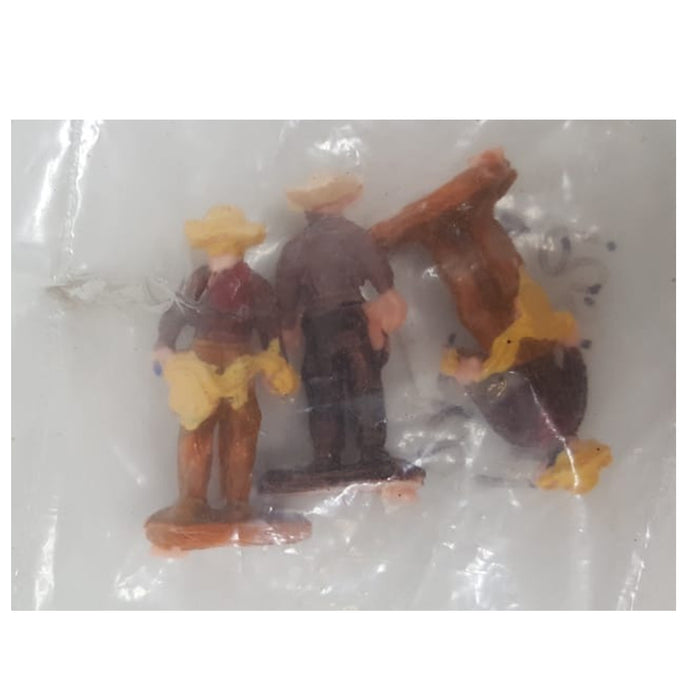 Figuras Hombres 3 Piezas para Maqueta