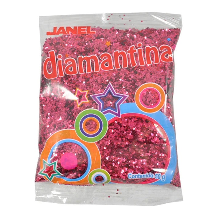 Diamantina Fina Roja 50 g Janel