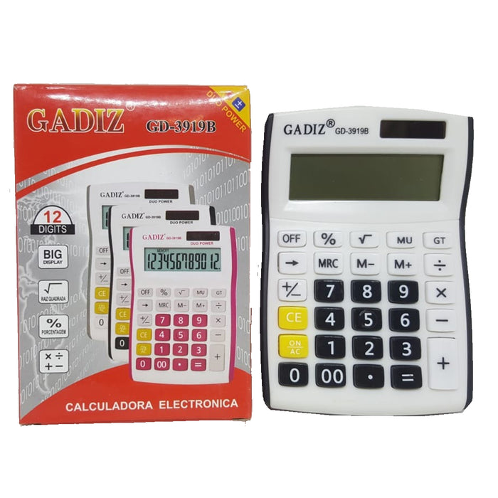 Calculadora Chica Gadiz Gd-402CS