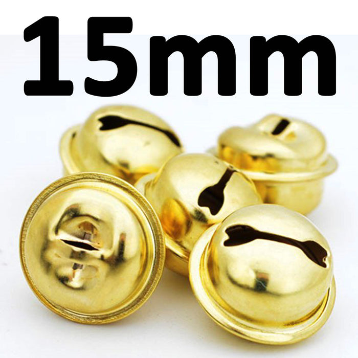 Cascabel Dorado 15.4 mm 1 pieza
