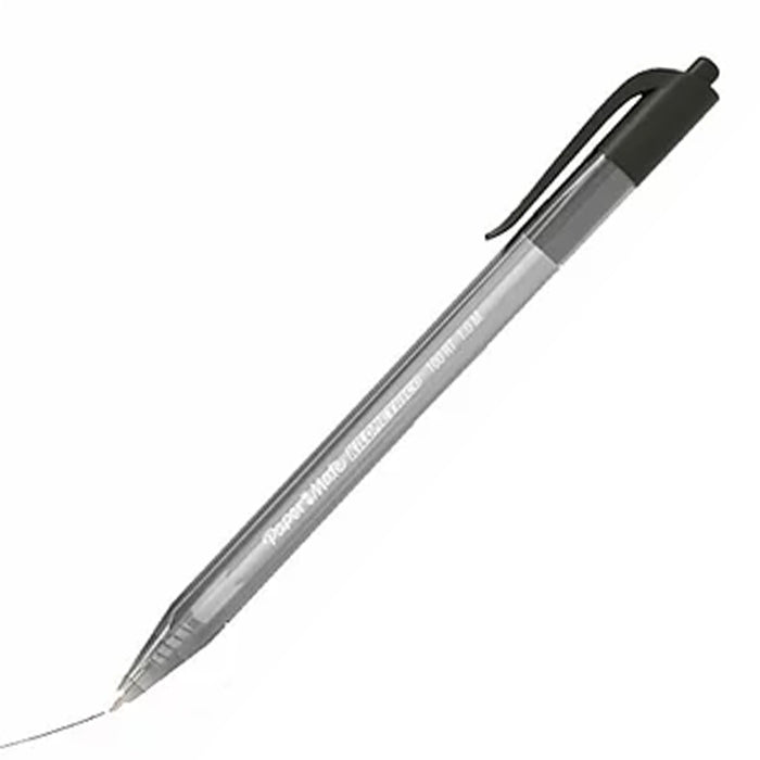Pluma Kilometrico Retractil Paper Mate Punta 1.0 Negro
