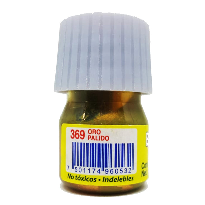 Pintura Acrilica Bacrilic Baco 15ml Oro Palido #369