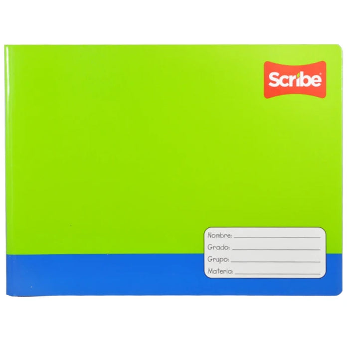 Cuaderno Italiano Grapado Cuadricula 5 mm 100 hojas Scribe