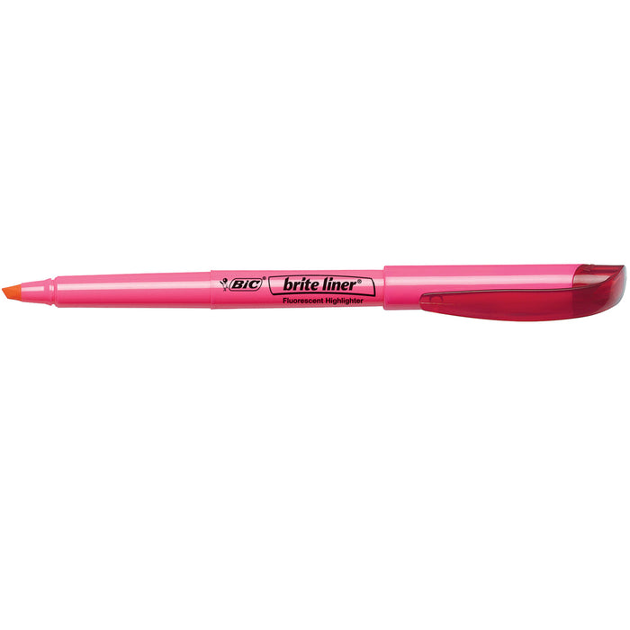 Marcatexto Bic Brite Liner Rosa Neon