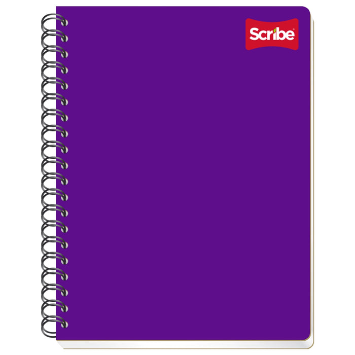 Cuaderno Scribe Plastificado 200 H Raya 4 Materias