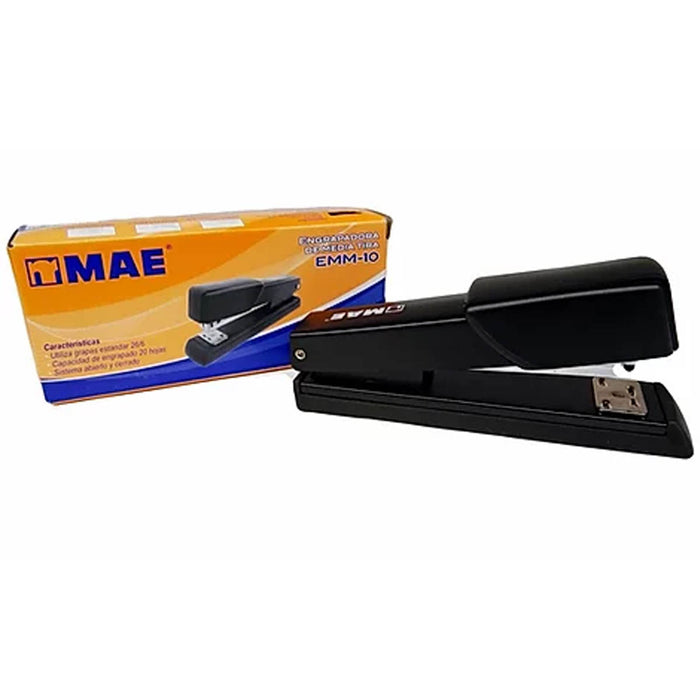 Mini engrapadora Cromada ME-12C Engrapa hasta 12 Hojas