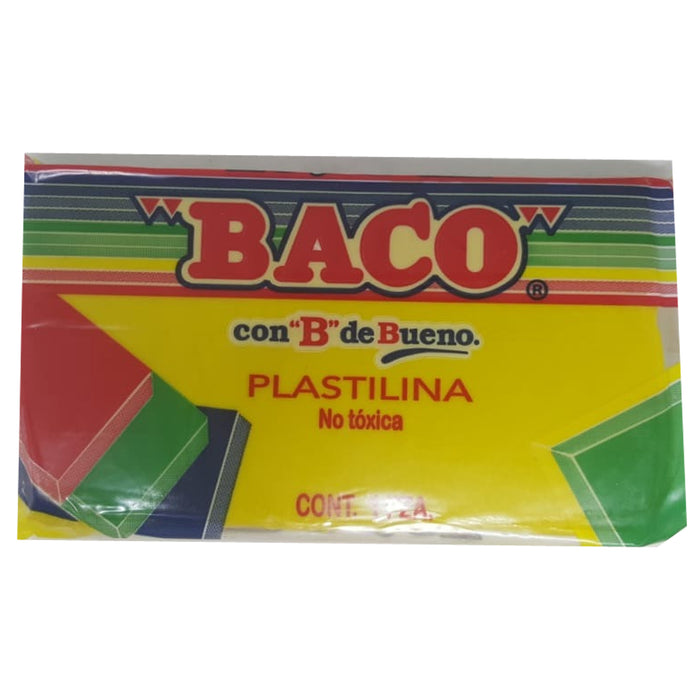 Plastilina Baco 180 g Amarillo