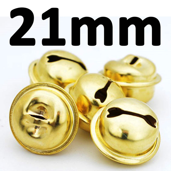 Cascabel Dorado 21 mm #7 1 pieza