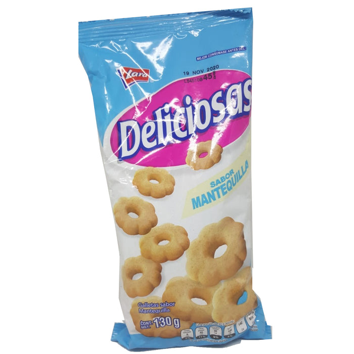Deliciosas Sabor Mantequilla Lara 130 gr