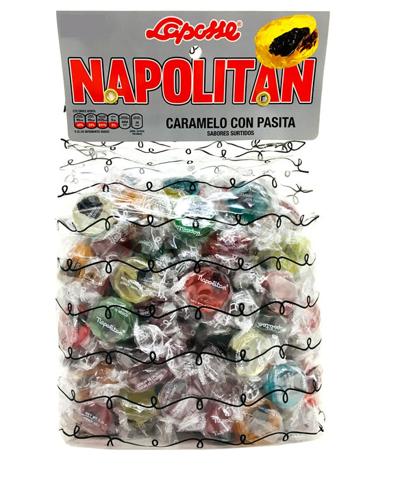 Caramelos Con Pasitas Napolitan Laposse 200 gr