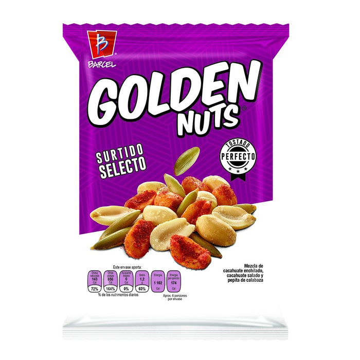 Golden Nuts Surtido Selecto 60 g Barcel