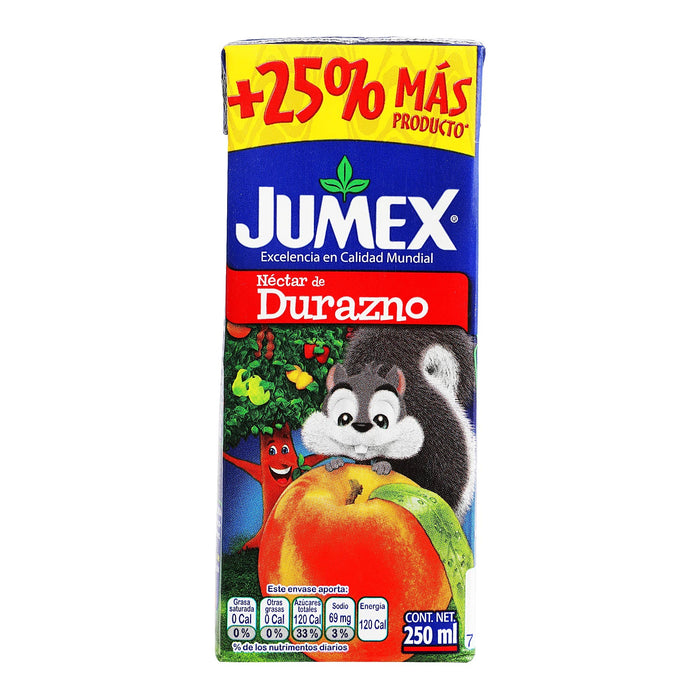 Jumex Jugo Durazno 250 ml Tetrapack