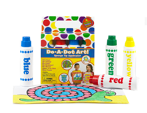 Dot Markers: Rainbow 4 pack