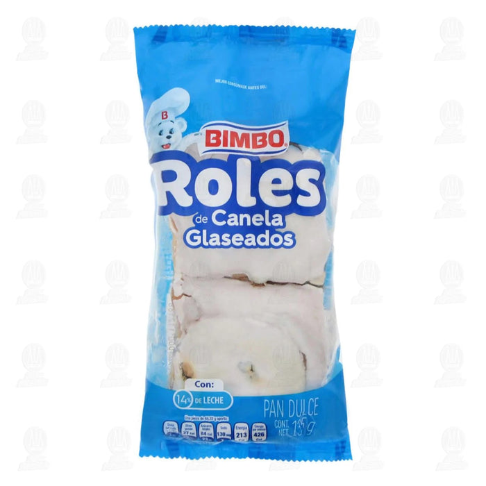 Roles De Canela Glaseados 135Gr