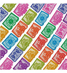 Papel Picado Chico Primavera Enrramada