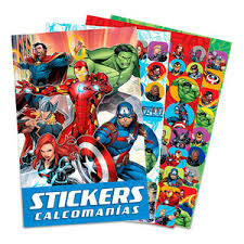 Block Calcomanías Stickers Sonic Granmark 12/24