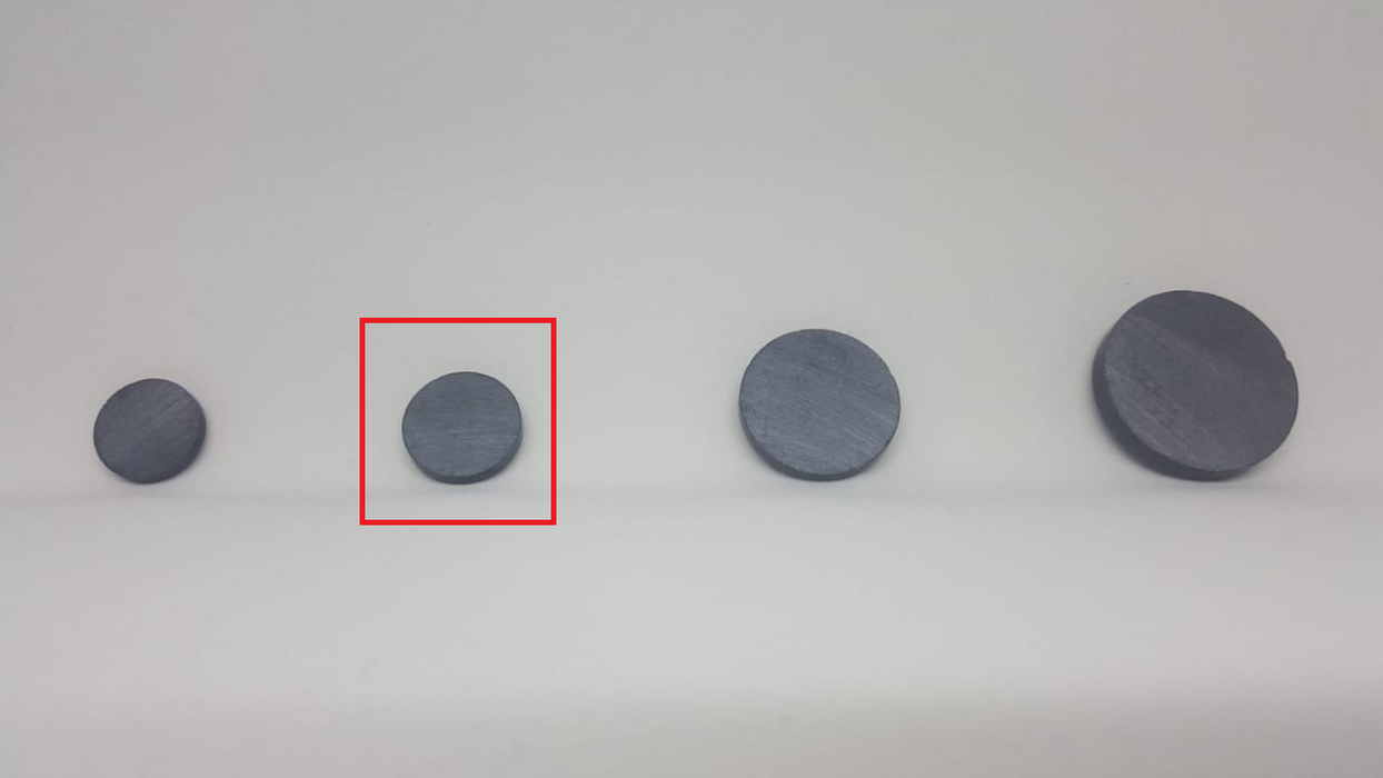 Iman Redondo #2 Diametro 1.8 cm Espesor 3 mm