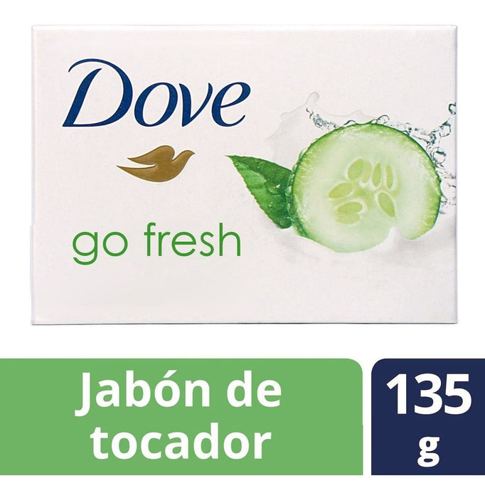 Dove Go Fresh Reequilibrio Jabon 135 g 1/4 De Crema Humectante