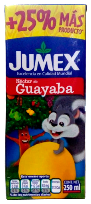 Jumex Jugo Guayaba 250 ml Tetrapack