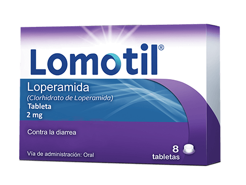Lomotil 2 mg con 8 tabletas Pfizer