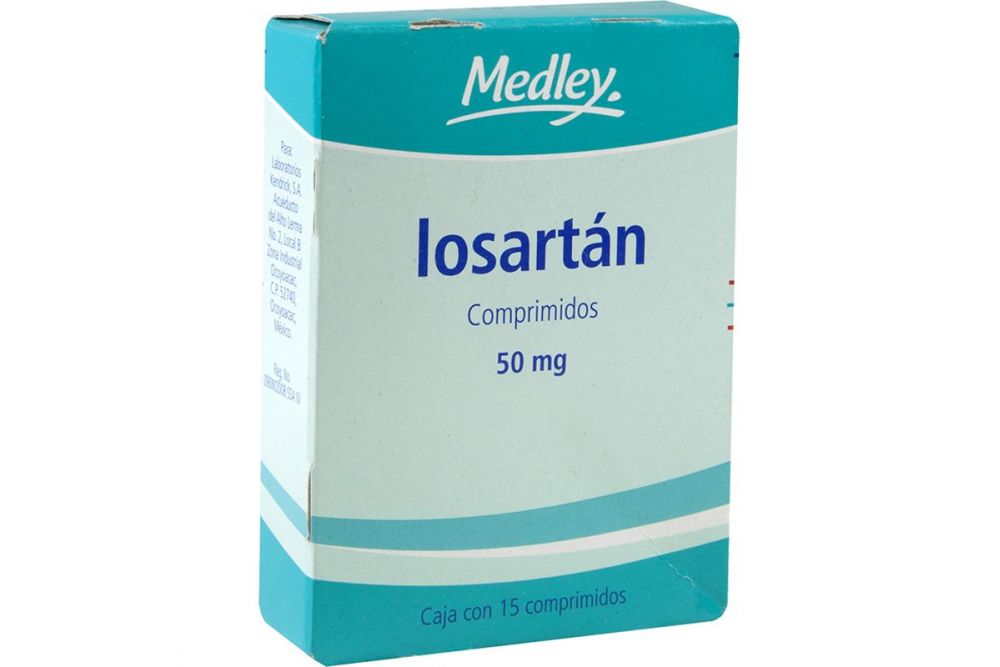 Losartan Comprimidos 50Mg 30 Comprimidos Medley