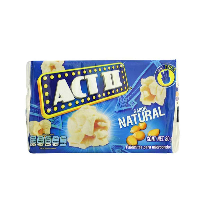 Palomitas Act 11 Natural 80 g