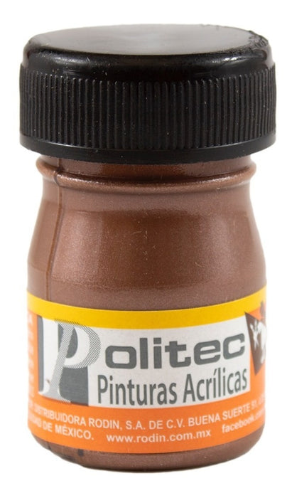 Pintura Acrílica Sombra Cafe #304 20 ml  Politec