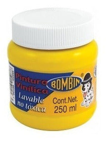 Pintura Vinilica 250 ml Bombin Amarillo