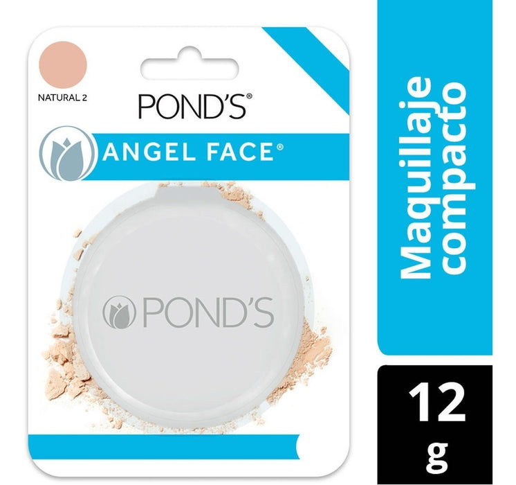 Maquillaje en Polvo Natural 2 Angel Face 12 g Ponds