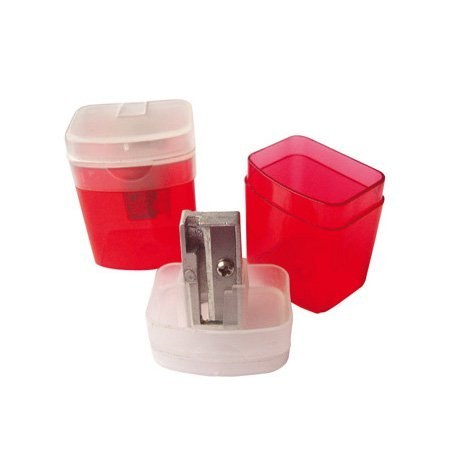 Sacapuntas Mini Baul con Deposito Plastico Mae 3 x 2 cm
