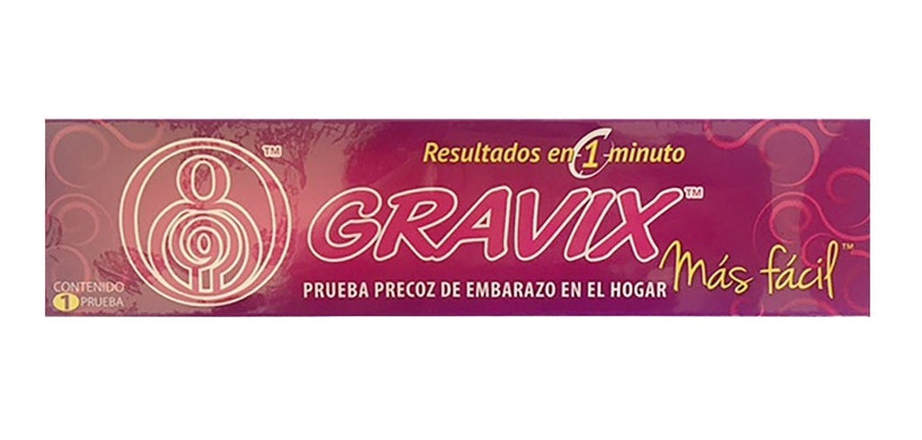 Prueba de embarazo gravix store