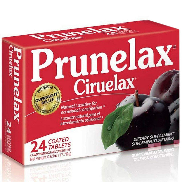 Prunelax Ciruelax Oral 24 Comprimidos Garden House