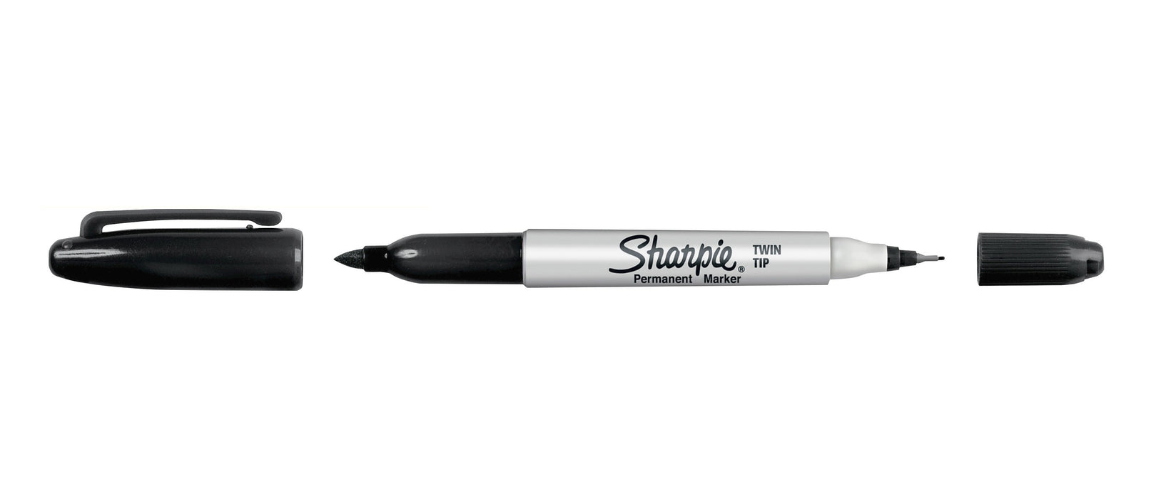 Marcador Sharpie Punta Fino y Ultra Fino Negro