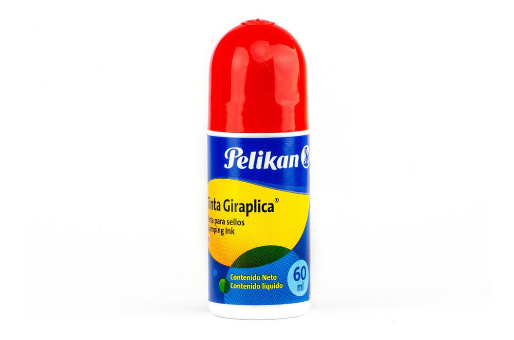 Tinta Para Sellos Giraplica Rojo 60 Ml Pelikan