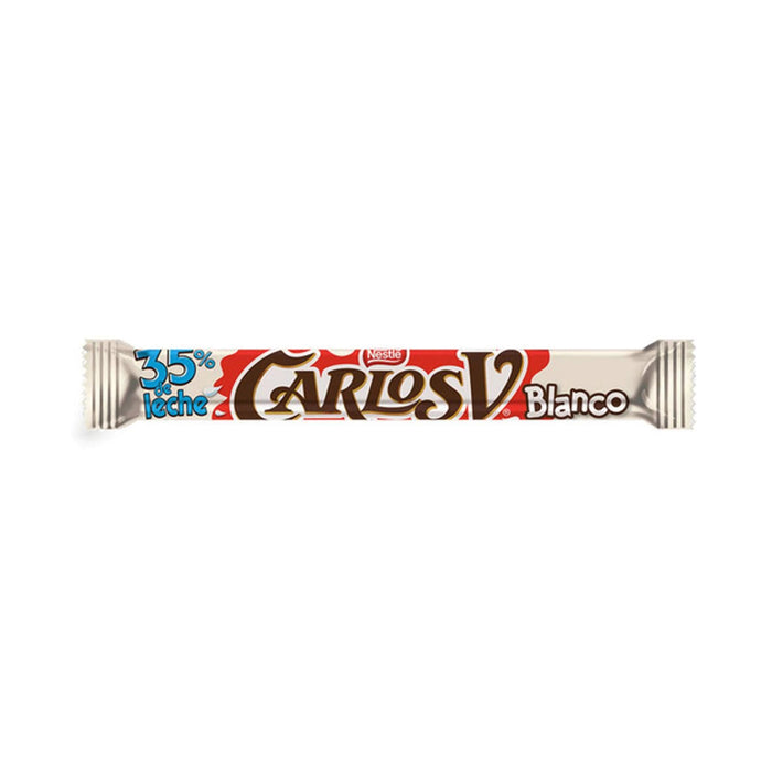 Stick Chocolate Carlos V Blanco 8 g