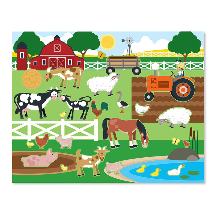 Melissa&Doug: Reusable Sticker Pad Habitats