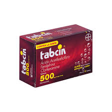 Tabcin 500 mg. Antigripal 1 tabletas efervescentes Bayer