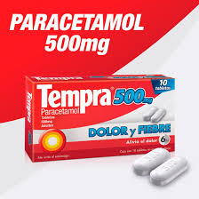 Analgésico Tempra 500 mg, 10 tabletas Bristol Myers